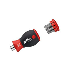 WH-33740 Магазинный держатель бит SoftFinish Stubby 3801 02 33740 PH PZ Wiha